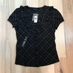 GAP | PLAID BUTTON DOWN